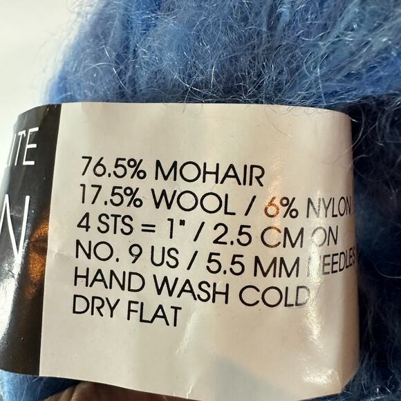 Classic Elite La Gran Mohair Blue SH.CE63503 TWO Balls 42g 90 yd *See Notes - Picture 6 of 8
